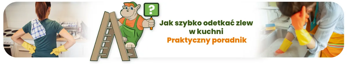 Jak szybko odetkać zlew w kuchni? Praktyczne porady